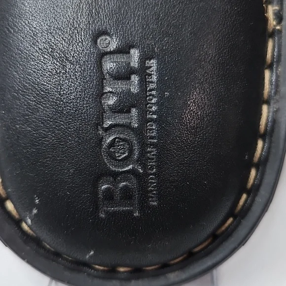 Born Womens Black Leather Sandals Size 10 - Picture 2 of 7